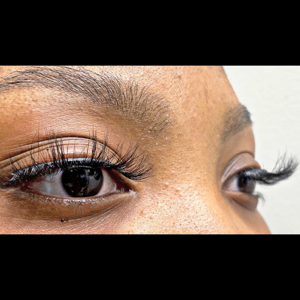 3d mink lashes (medium)